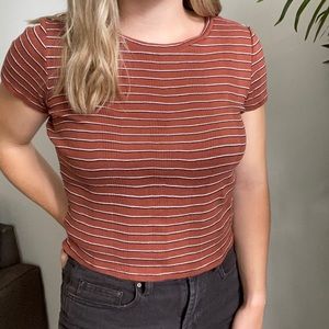American Eagle striped t-shirt size SMALL